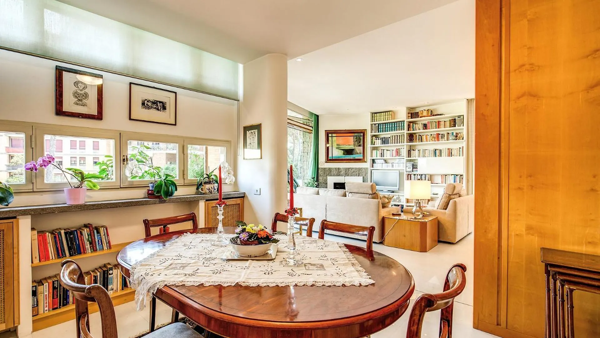 Terrazza Piccolomini: Elegant Apartment Stunning View Over Rome/St Peter'S Dome Italy